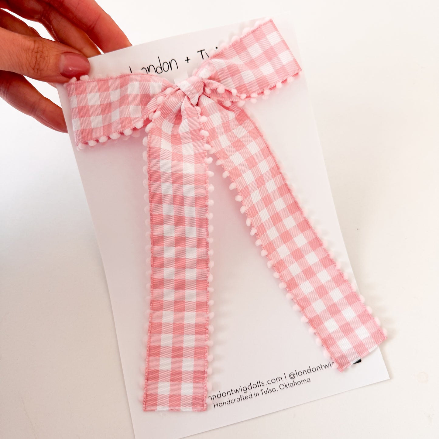 Pink Gingham Blyth
