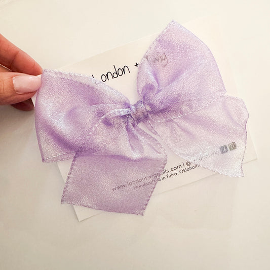 Purple Sparkle Tulle Brighton (oversized)