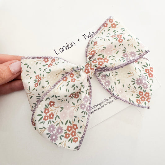 Purple Floral Brighton (oversized)